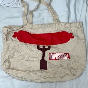 Impossible tote bag